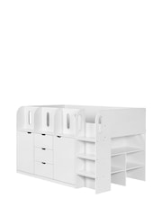 Julian Bowen White Vision Midsleeper Kids Bed - Image 2 of 9