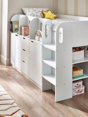 Julian Bowen White Vision Midsleeper Kids Bed - Image 6 of 9