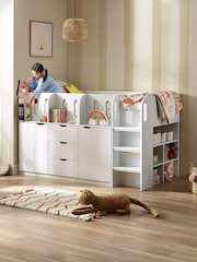 Julian Bowen White Vision Midsleeper Kids Bed - Image 9 of 9