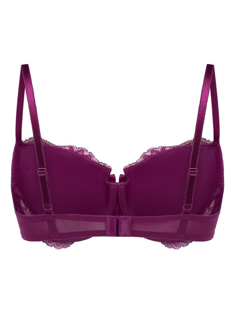 Hunkemoller Purple Teddy Padded Underwired Bra - Image 5 of 5 Hunkemoller Purple Teddy Padded Underwired Bra - Image 5 of 5