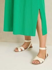 Evans Green Premium Cotton Dress - Image 4 of 5