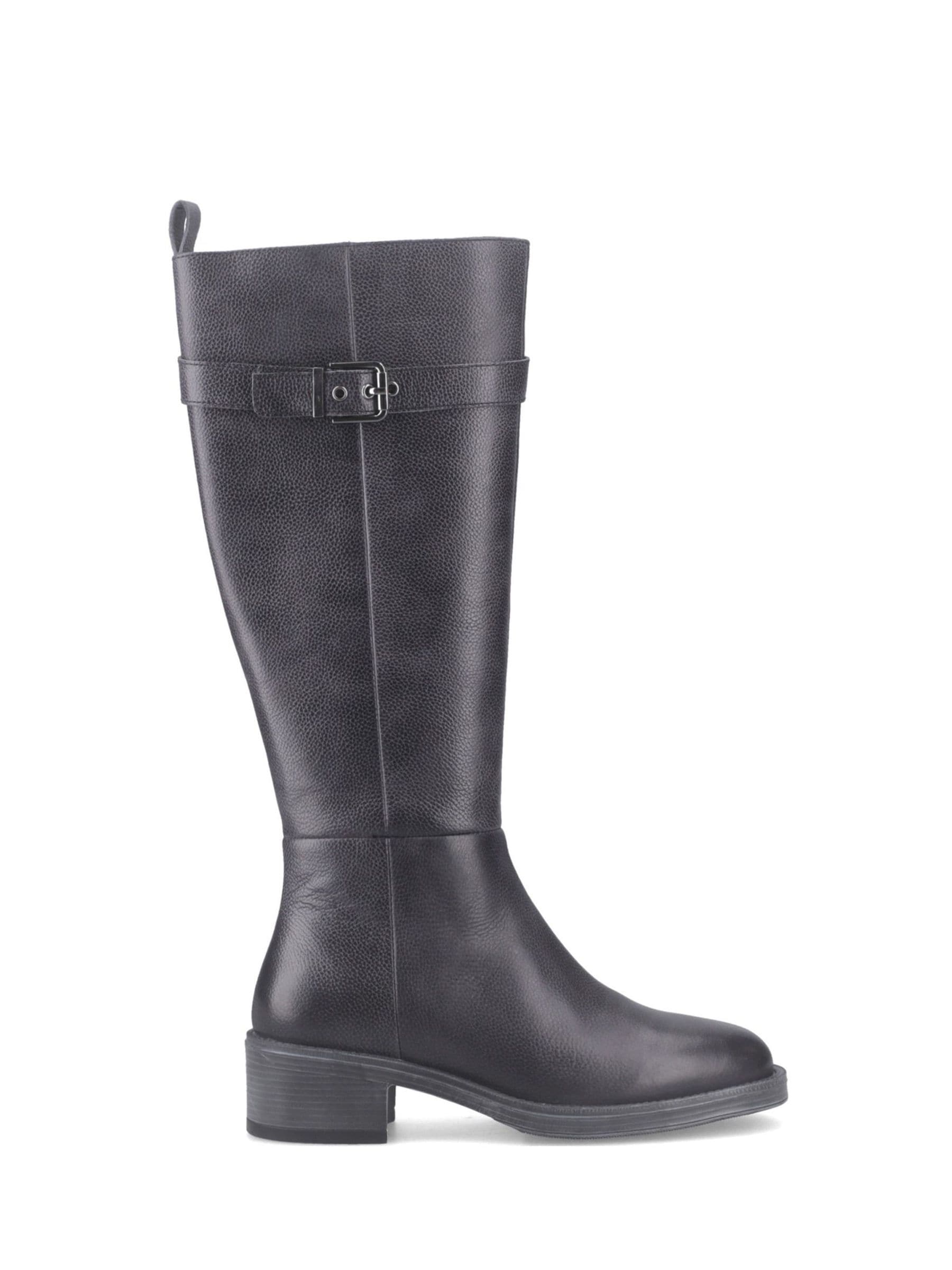 Hush Puppies Women's Black Anita Long Boot In | Size: 4 - Image 4