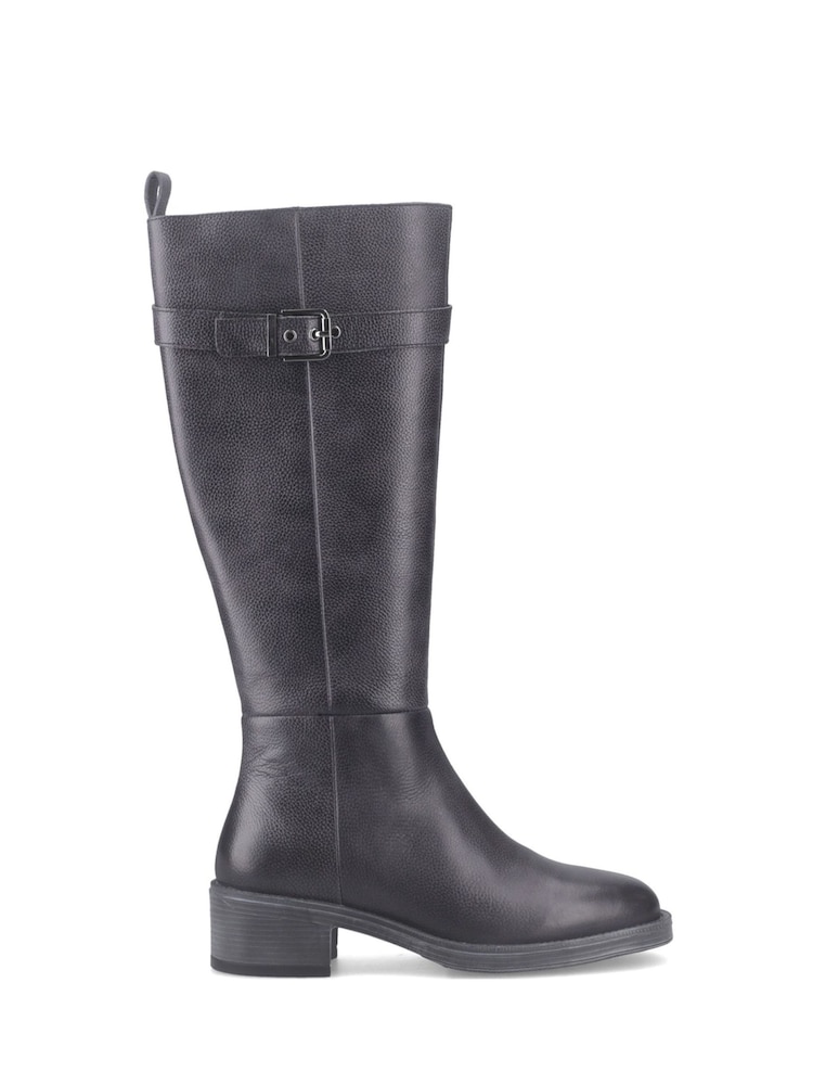 Hush Puppies Black Anita Long Boots - Image 1 of 2 Hush Puppies Black Anita Long Boots - Image 1 of 2
