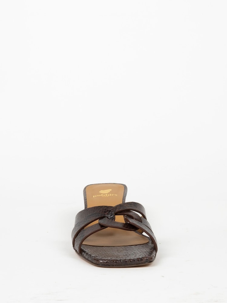 Bobbies Animal Isalie Mid-Heeled Mules - Image 4 of 4