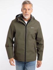 Weird Fish Green Woods Waterproof Rain Jacket - Image 2 of 9