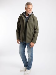 Weird Fish Green Woods Waterproof Rain Jacket - Image 4 of 9