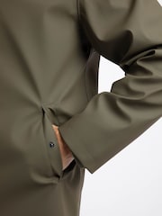 Weird Fish Green Woods Waterproof Rain Jacket - Image 7 of 9