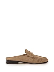 Bobbies Natural Uma Mule Loafers - Image 1 of 3