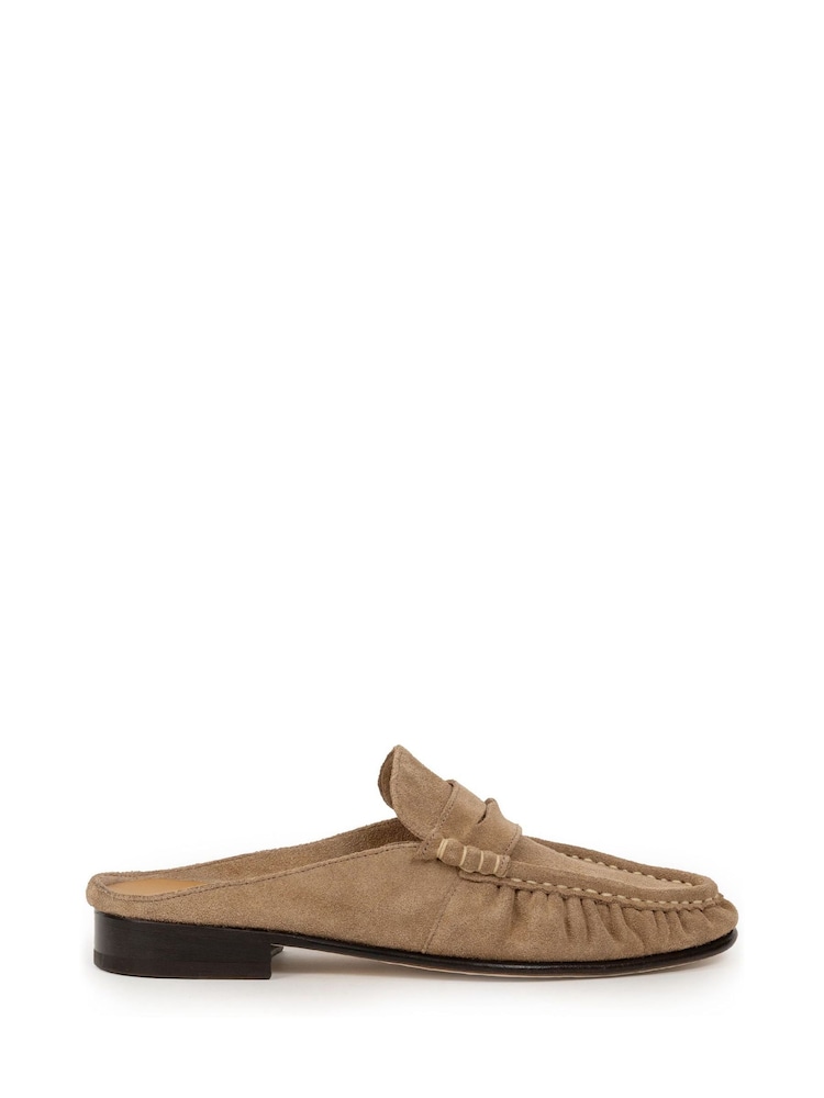 Bobbies Natural Uma Mule Loafers - Image 1 of 3