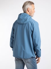 Weird Fish Blue Ferdinand Waterproof Packable Jacket - Image 2 of 7