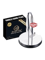 Gourmet Easy Stainless steel One-Hand Tear Paper Towel Holder - Image 1 of 4