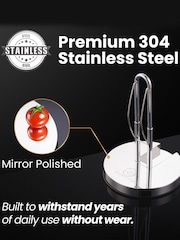 Gourmet Easy Stainless steel One-Hand Tear Paper Towel Holder - Image 3 of 4