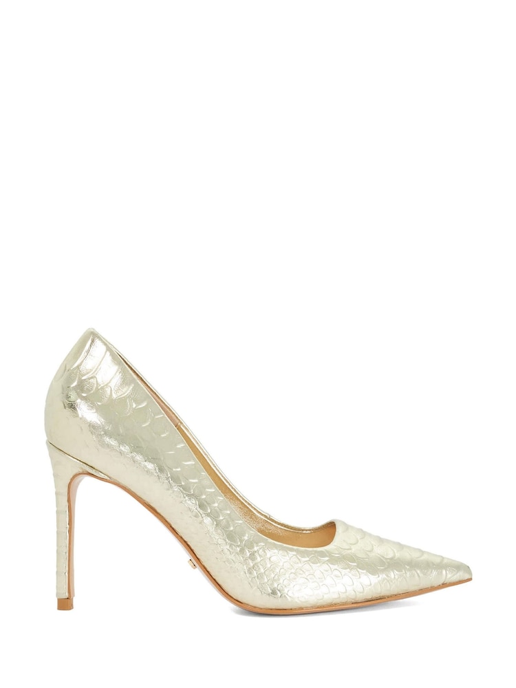 Metallic - Dune London Leather Assured Court Shoes - Bild 2 von 6