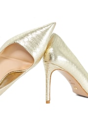 Metallic - Dune London Leather Assured Court Shoes - Bild 6 von 6