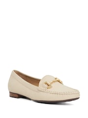 Dune London Natural Leather Glenniee Loafers - Image 3 of 6