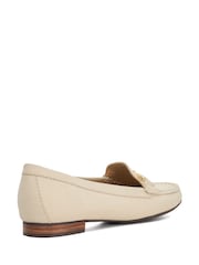 Dune London Natural Leather Glenniee Loafers - Image 4 of 6