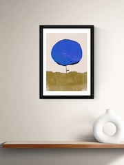 East End Prints Black Flower Wall Art Print by Alisa Galitsyna - Image 1 of 2