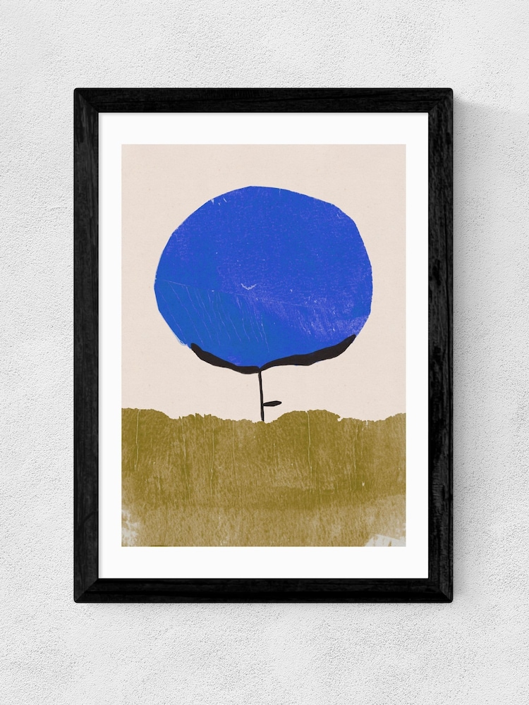 East End Prints Black Flower Wall Art Print by Alisa Galitsyna - Image 2 of 2