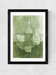 East End Prints Black Kitchen Still Life Wall Art Print by Dan Hobday - Image 2 of 2