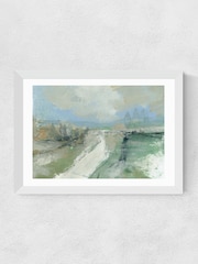 East End Prints White Bramble Brook Wall Art Print by Dan Hobday - Image 2 of 2