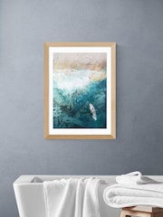 East End Prints Oak Azure Walk Wall Art Print by Dan Hobday - Image 1 of 2