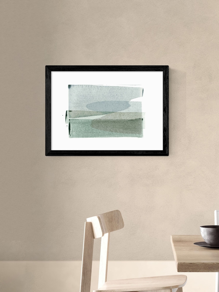 East End Prints Black Transparent Layers Wall Art Print by Iris Lehnhardt - Image 1 of 2 East End Prints Black Transparent Layers Wall Art Print by Iris Lehnhardt - Image 1 of 2