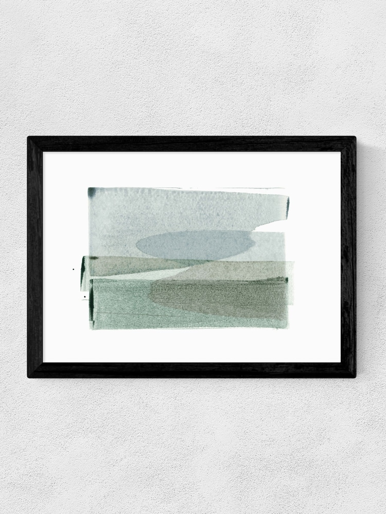 East End Prints Black Transparent Layers Wall Art Print by Iris Lehnhardt - Image 2 of 2 East End Prints Black Transparent Layers Wall Art Print by Iris Lehnhardt - Image 2 of 2