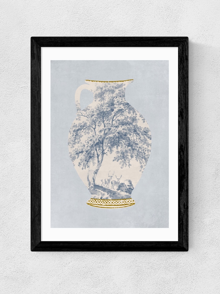 East End Prints Black French Vase Wall Art Print by Oh Fine Art - Image 2 of 2