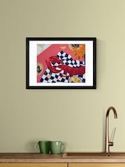 East End Prints Black Sea View Wall Art Print by Lucy Muss - Image 1 of 2