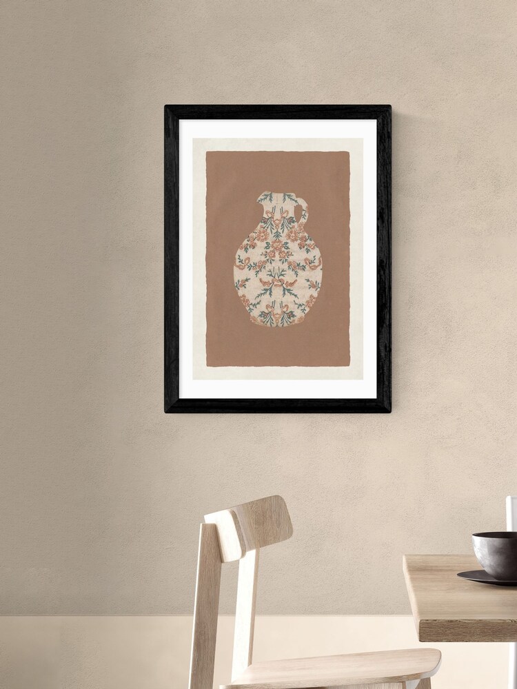 East End Prints Black Rustic Vase Wall Art Print by Oh Fine! Art - Image 1 of 2 East End Prints Black Rustic Vase Wall Art Print by Oh Fine! Art - Image 1 of 2