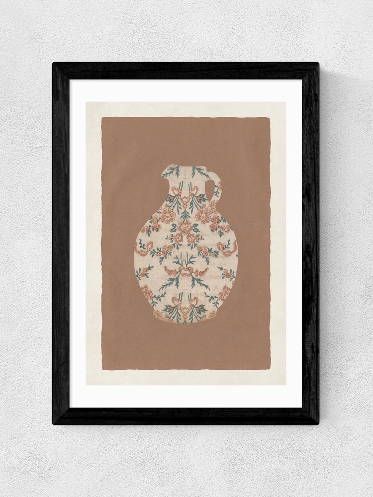 East End Prints Black Rustic Vase Wall Art Print by Oh Fine! Art - Image 2 of 2 East End Prints Black Rustic Vase Wall Art Print by Oh Fine! Art - Image 2 of 2