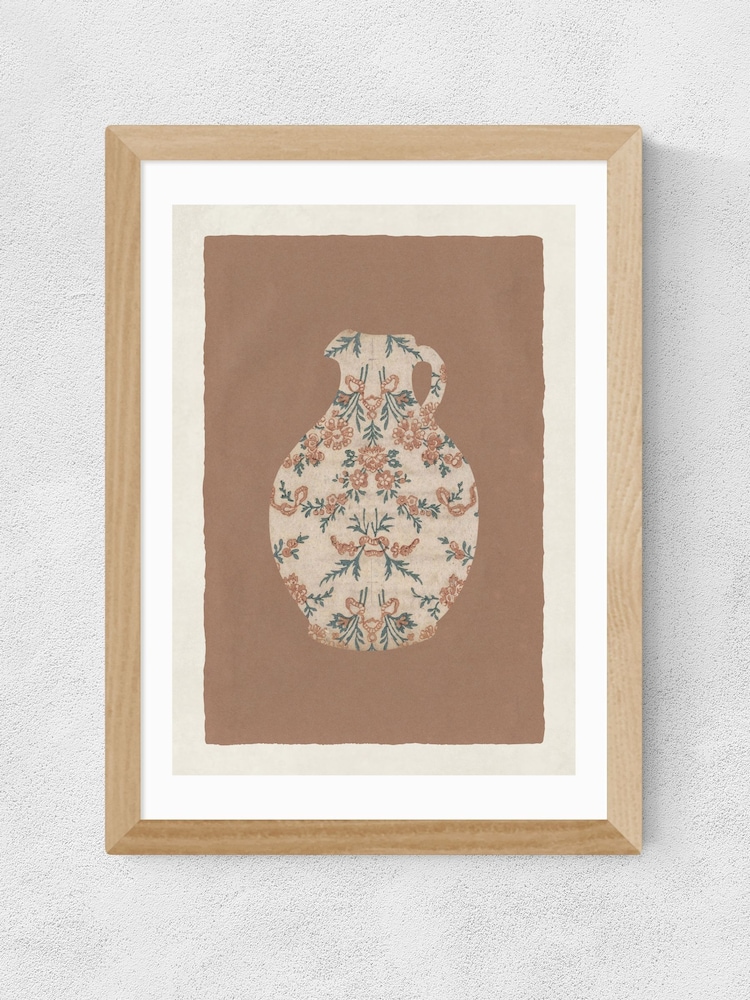 East End Prints Oak Rustic Vase Wall Art Print by Oh Fine! Art - Image 2 of 2 East End Prints Oak Rustic Vase Wall Art Print by Oh Fine! Art - Image 2 of 2