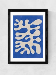 East End Prints Black Shapes Poster Wall Art Print by The Print Republic - Image 2 of 2