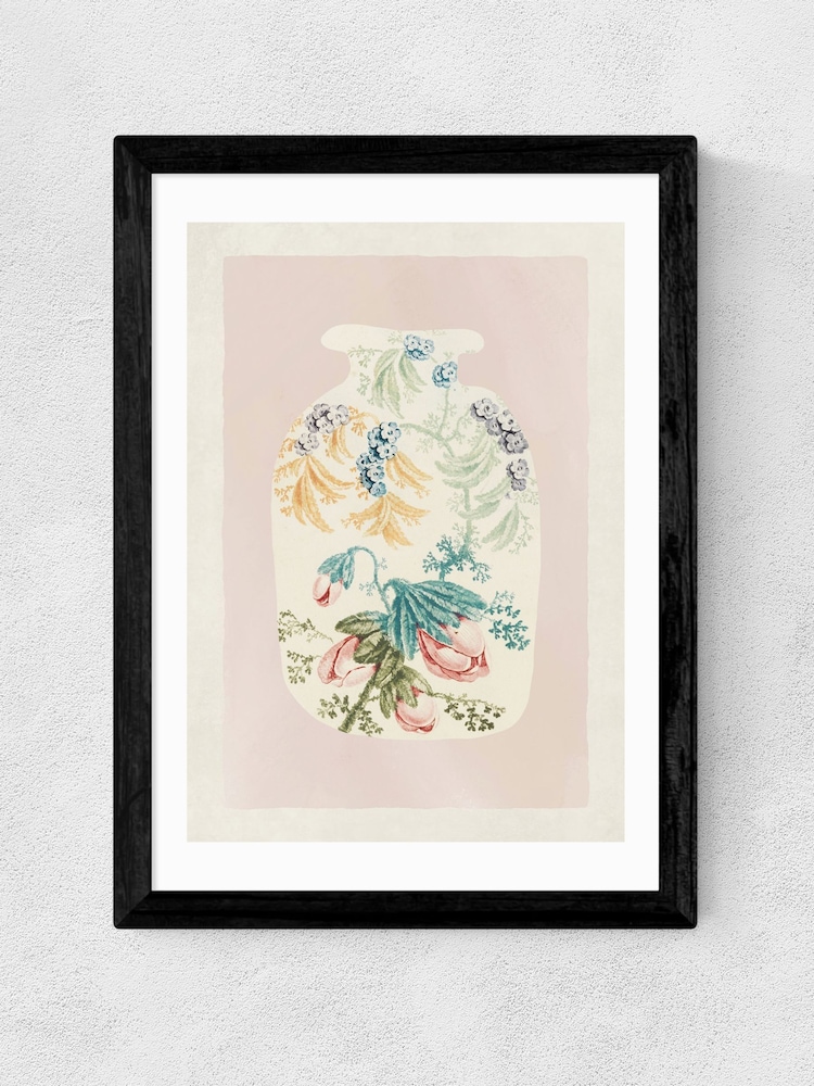 East End Prints Black Floral Vase Wall Art Print by Oh Fine! Art - Image 2 of 2 East End Prints Black Floral Vase Wall Art Print by Oh Fine! Art - Image 2 of 2