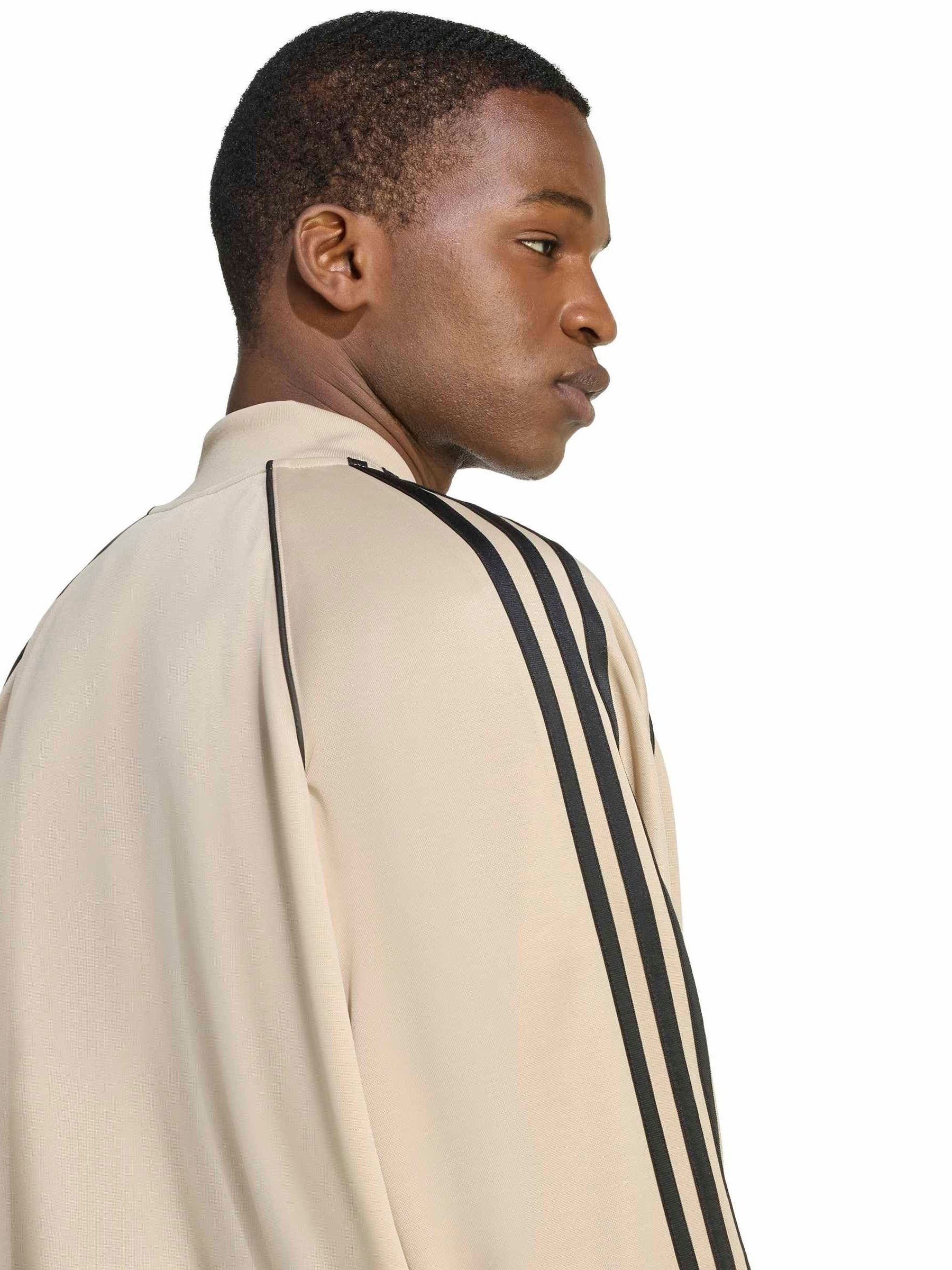 Buy adidas Originals Cream SST Adicolor Classics Loose Track Top