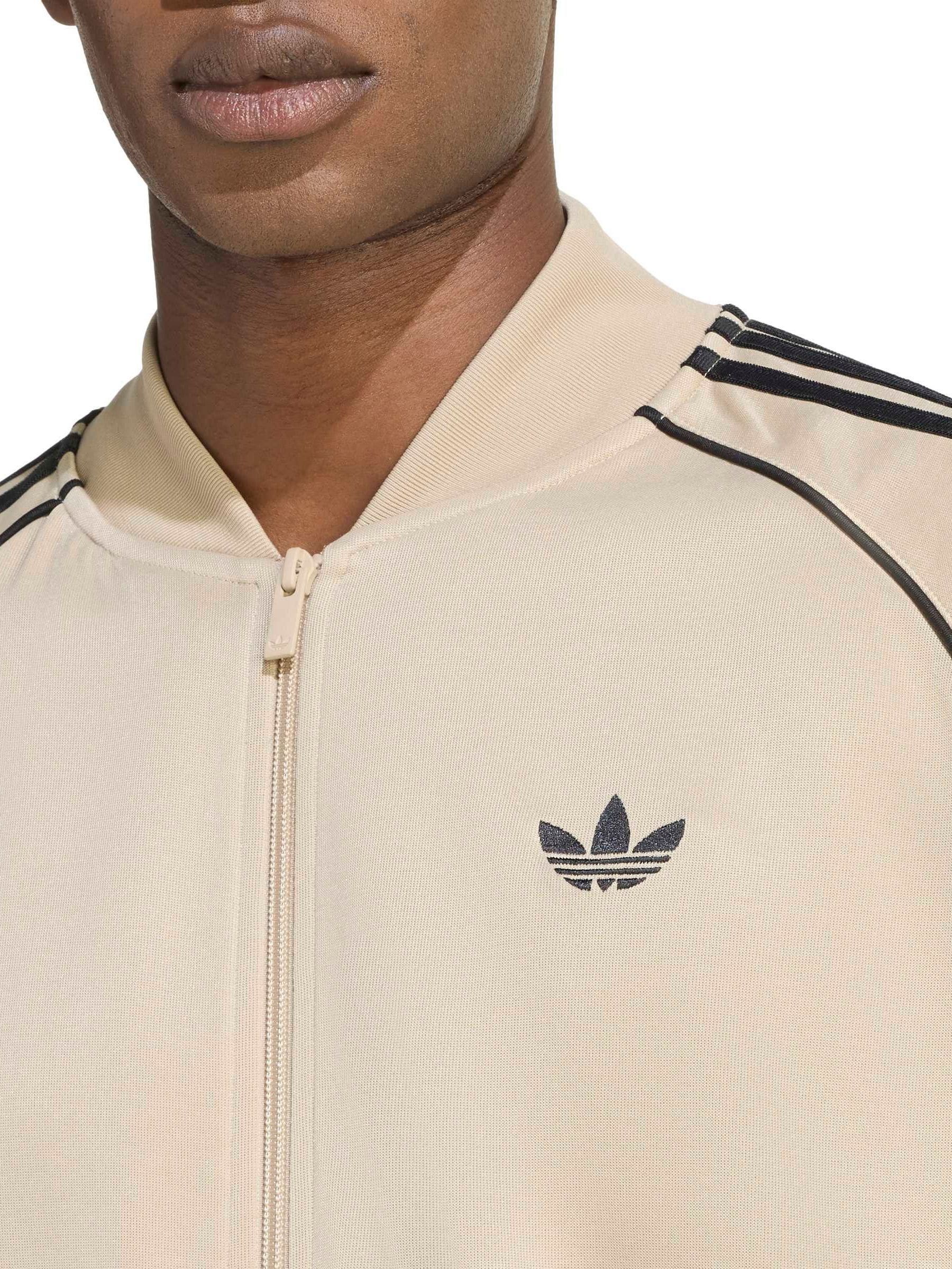 トップス nude vintage Buy adidas Originals Cream SST Adicolor Classics Loose Track Top