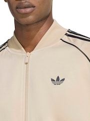 adidas Originals Cream SST Adicolor Classics Loose Track Top - Image 5 of 6