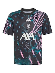 adidas Black Liverpool FC 25/26 Pre Match Jersey - Image 6 of 7