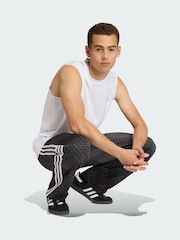 adidas Originals Black Firebird Loose Monogram  Tracksuit Joggers - Image 3 of 6