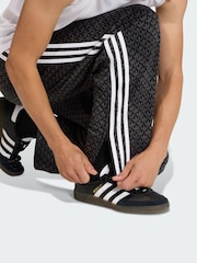 adidas Originals Black Firebird Loose Monogram  Tracksuit Joggers - Image 4 of 6
