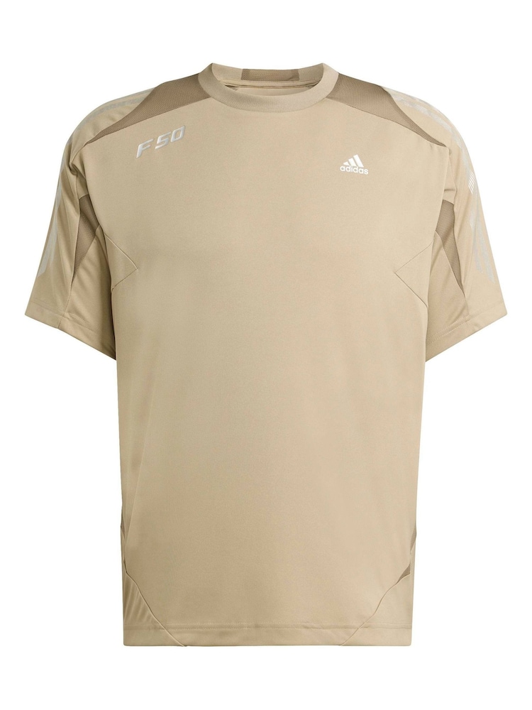 adidas Green F50 Short Sleeve Jersey - Image 6 of 6 adidas Green F50 Short Sleeve Jersey - Image 6 of 6
