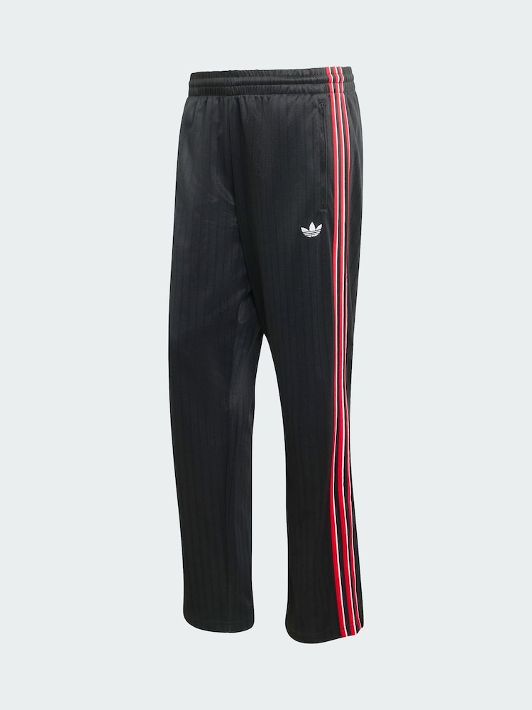 adidas Originals Black Firebird Loose Pinstripes Track Tracksuit Bottoms - Image 5 of 5