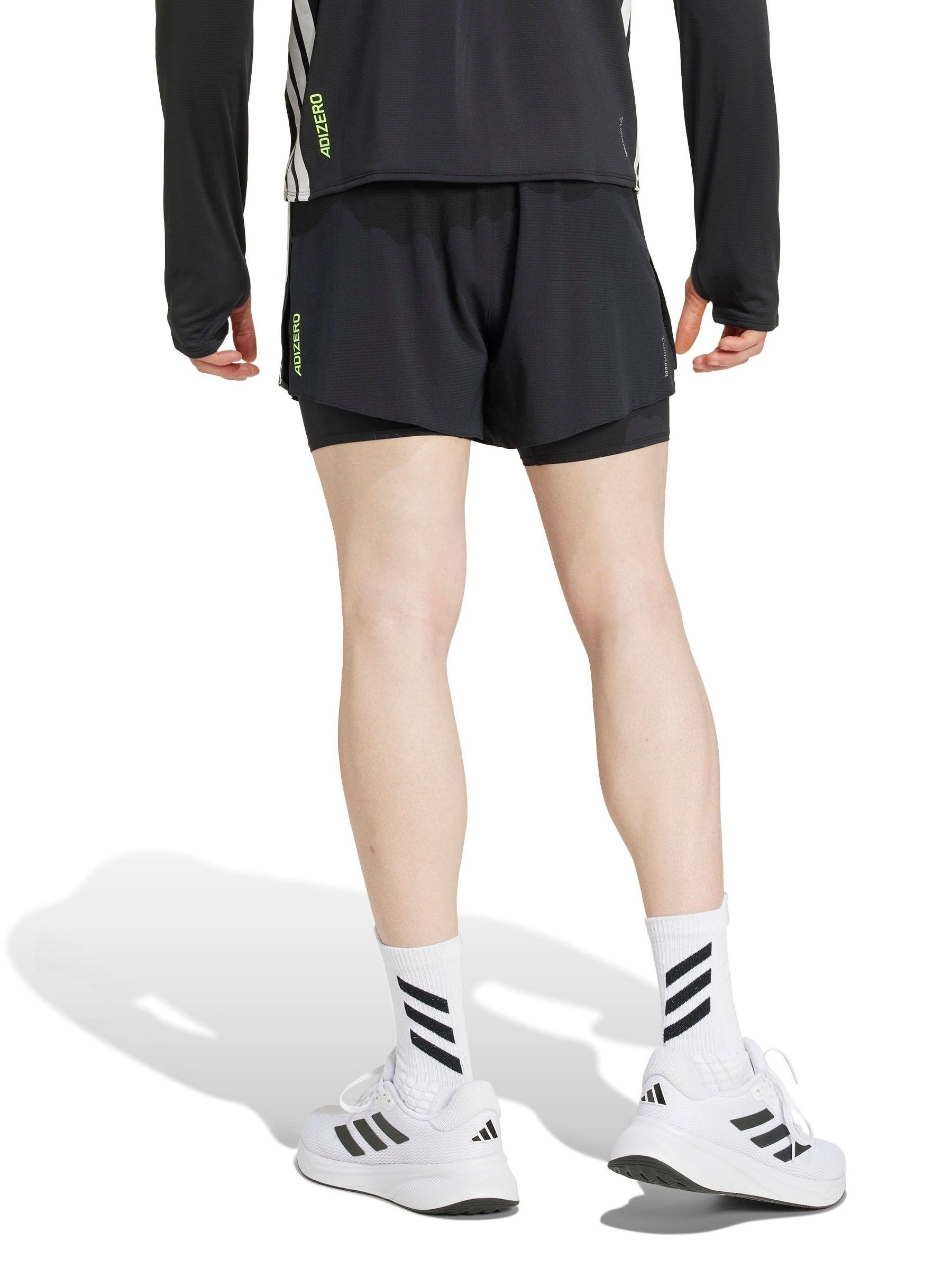 アディゼロ ランニング 2-IN-1 ジェル ポケットショーツ Next：日本 adidas Adizero ランニング 2イン1 GELポケットショーツ