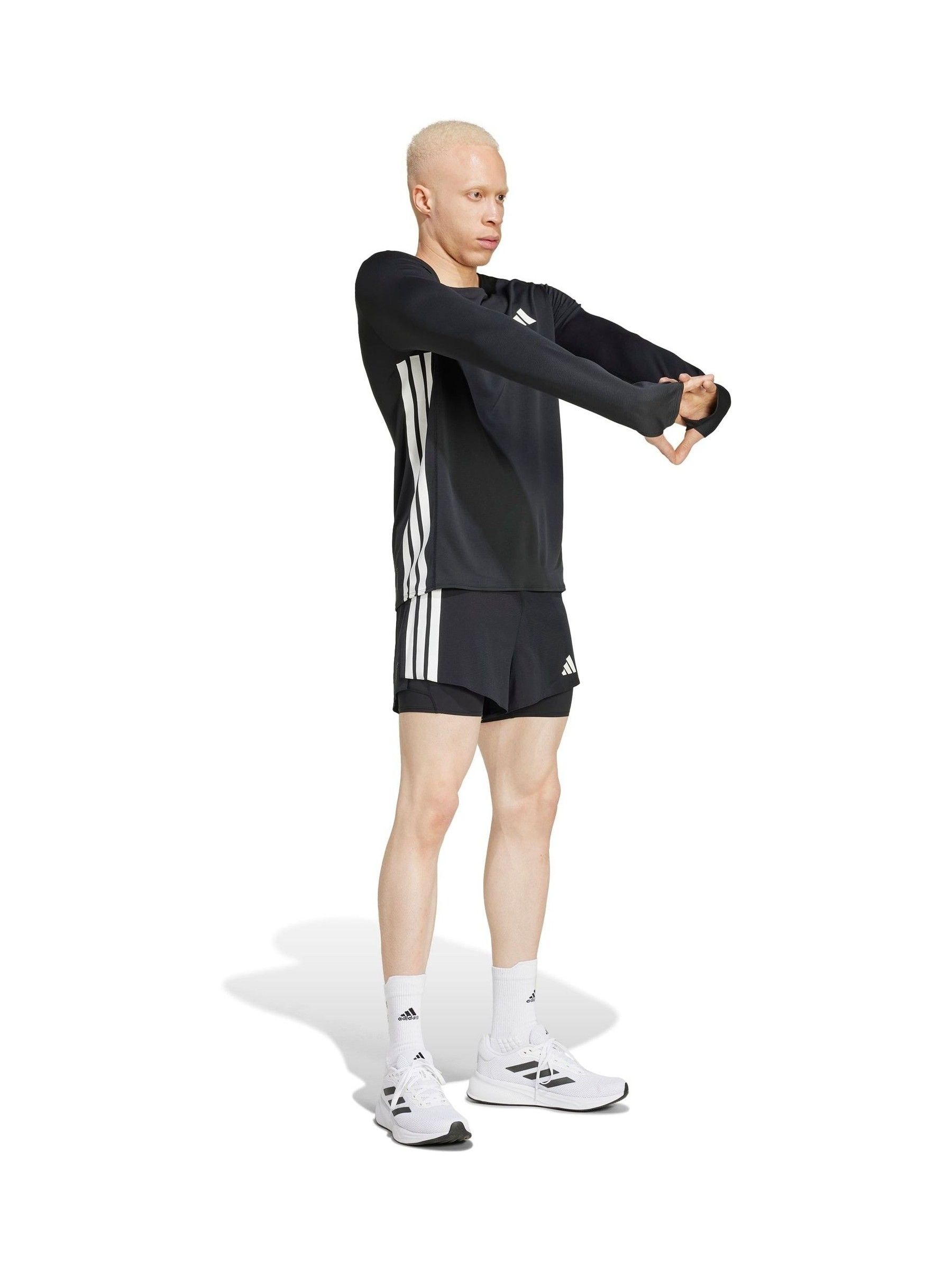 Next：日本 adidas Adizero ランニング 2イン1 GELポケットショーツ