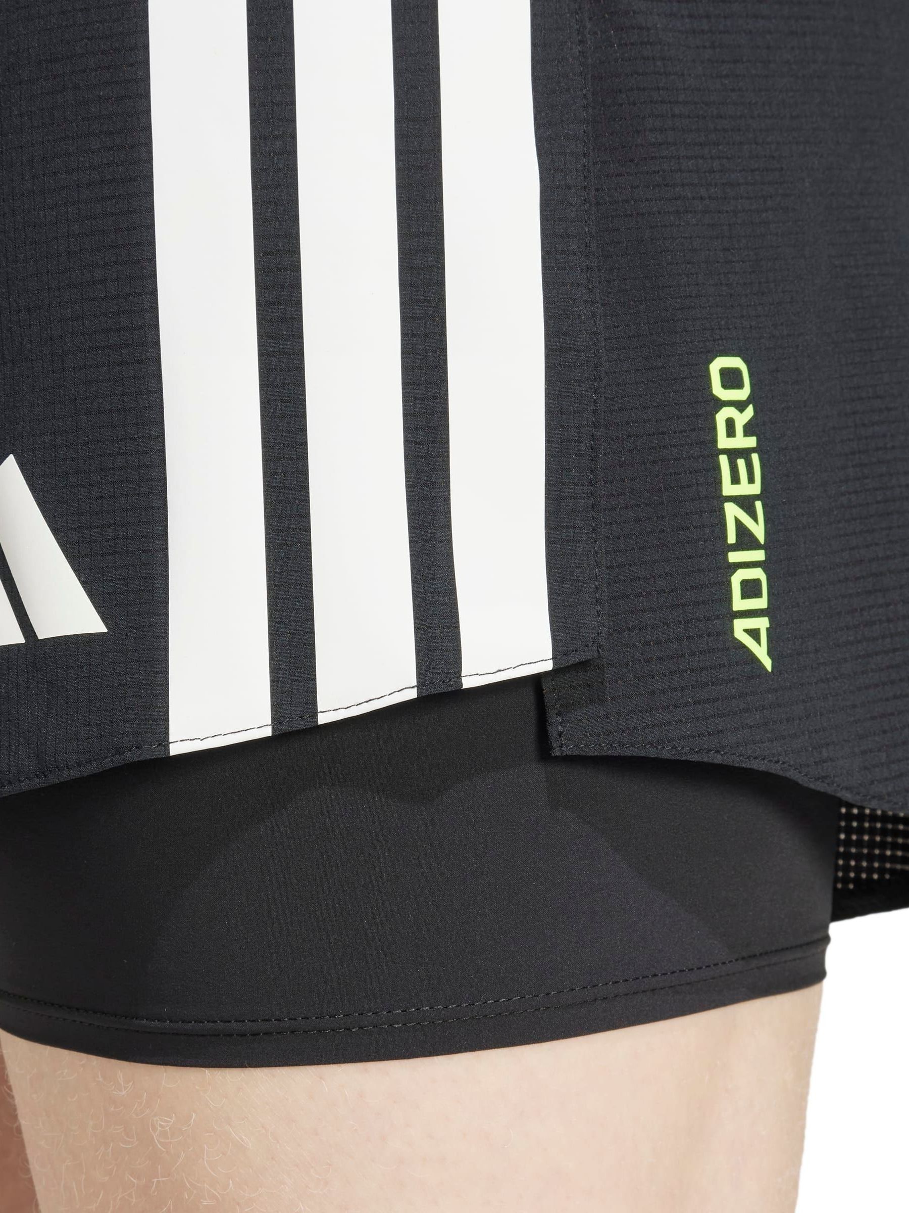 Next：日本 adidas Adizero ランニング 2イン1 GELポケットショーツ