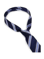 Tommy Hilfiger ピュアシルク ジャカード ダイアゴナルストライプ タイ - 画像 3 / 3