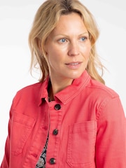 Weird Fish Rosanna Canvas Jacket - 7şəkildən 4 şəkil