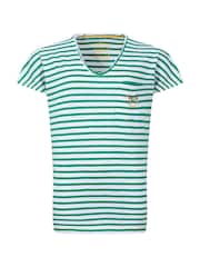 Weird Fish Green Liora Embroidered Pocket T-Shirt - Image 5 of 6