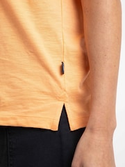 Weird Fish Orange Lomie Embroidered T-Shirt - Image 5 of 7