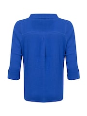 Weird Fish Suria Double Cloth Shirt - תמונה 6 מתוך 6